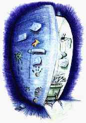 Concept of the fridge - a story feature that got cut